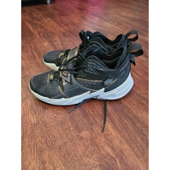 Nike Mens Jordan Why Not Zer0.3 CD3003-001 Black Basketball Shoes Sneakers  9.5